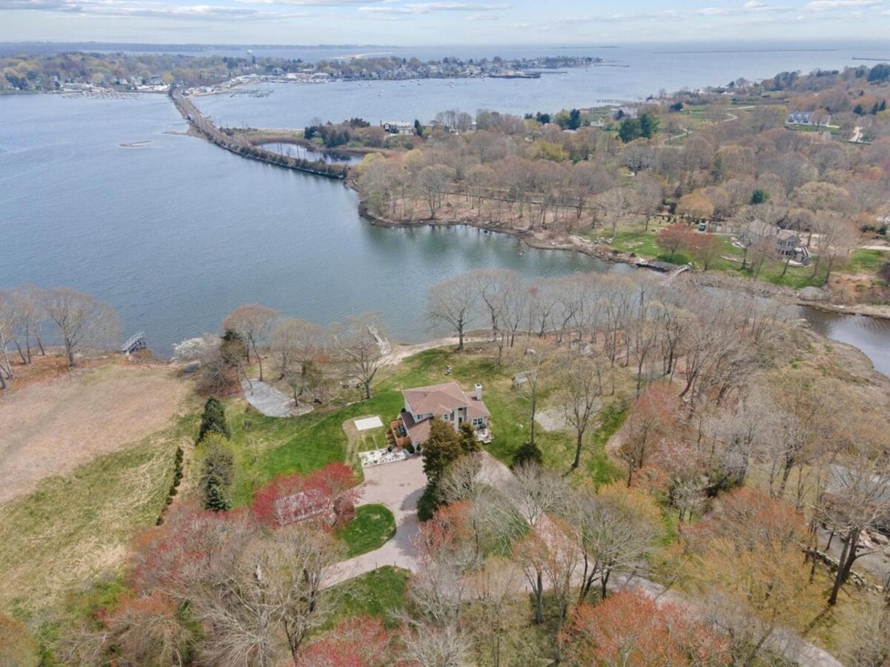 Villa 37 Wamphassuc Rd Chteau Stonington Exterior foto