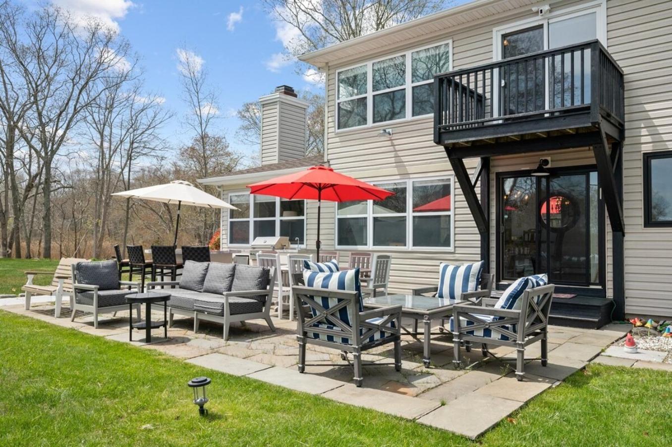 Villa 37 Wamphassuc Rd Chteau Stonington Exterior foto