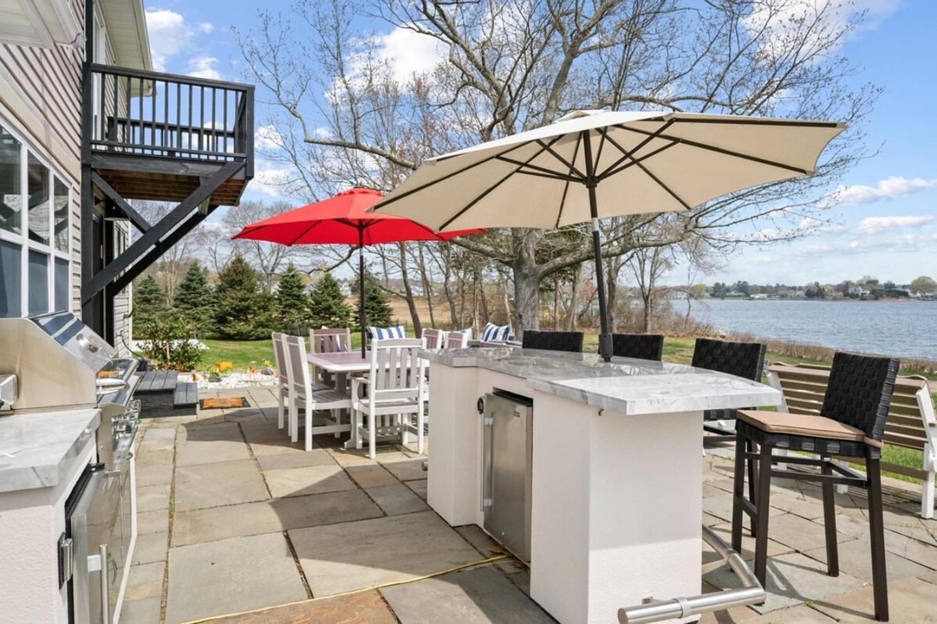 Villa 37 Wamphassuc Rd Chteau Stonington Exterior foto