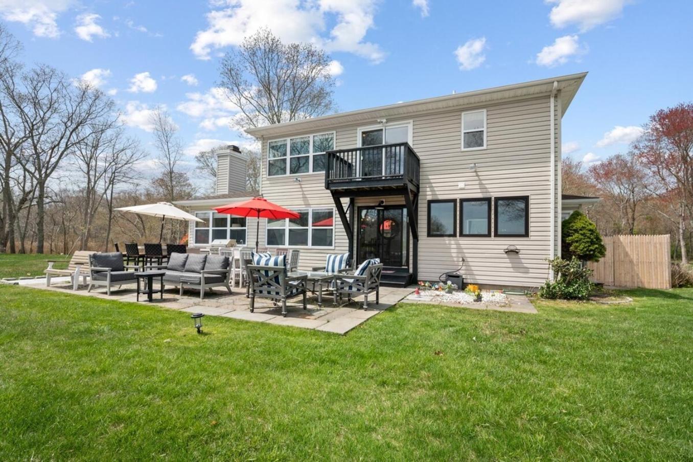 Villa 37 Wamphassuc Rd Chteau Stonington Exterior foto